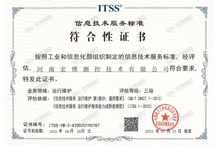 ITSS證書